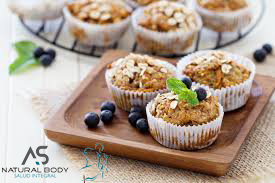 muffins de avena
