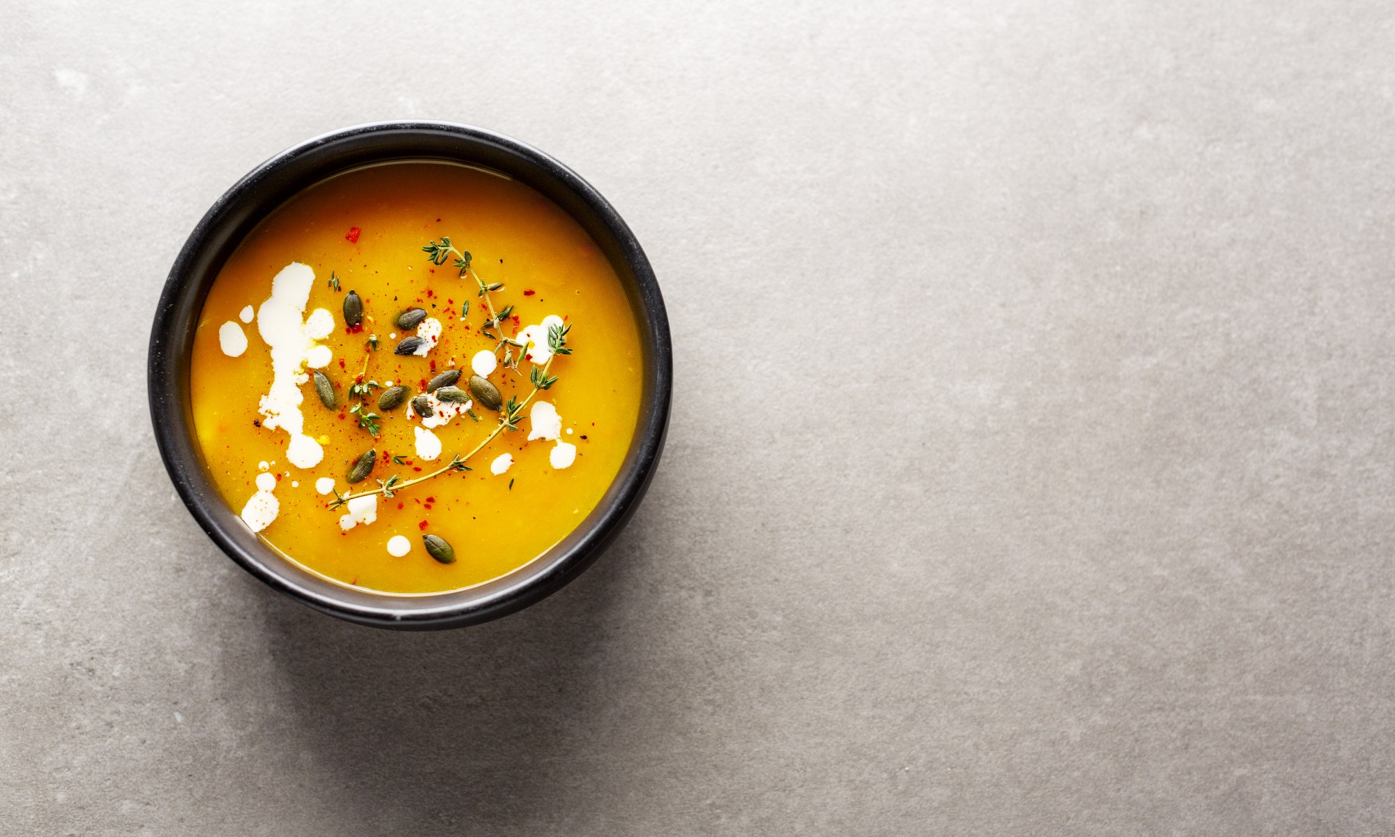 crema de boniato con hiziki